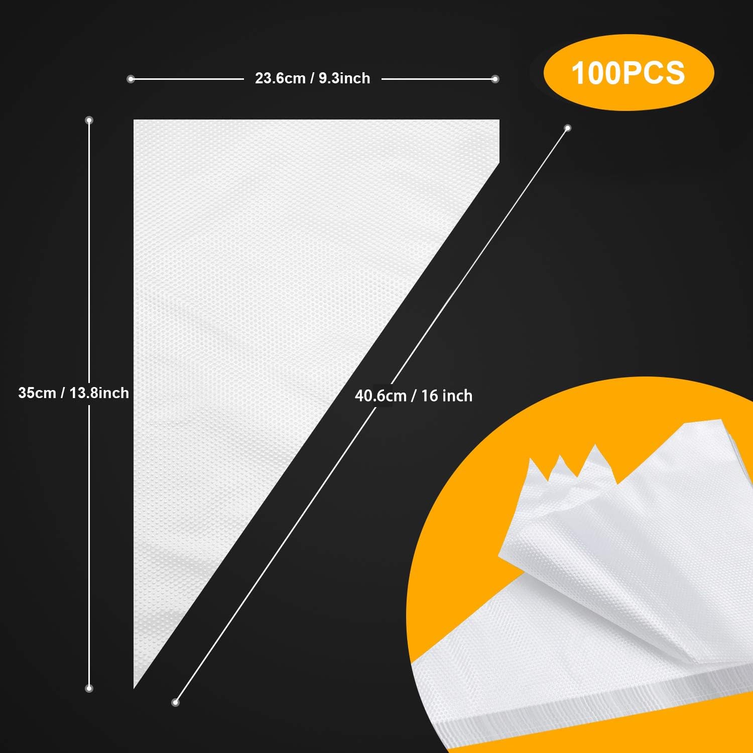 Thumbnail 3 de Tamodan Piping Bags 16-inch 100pcs 🍰