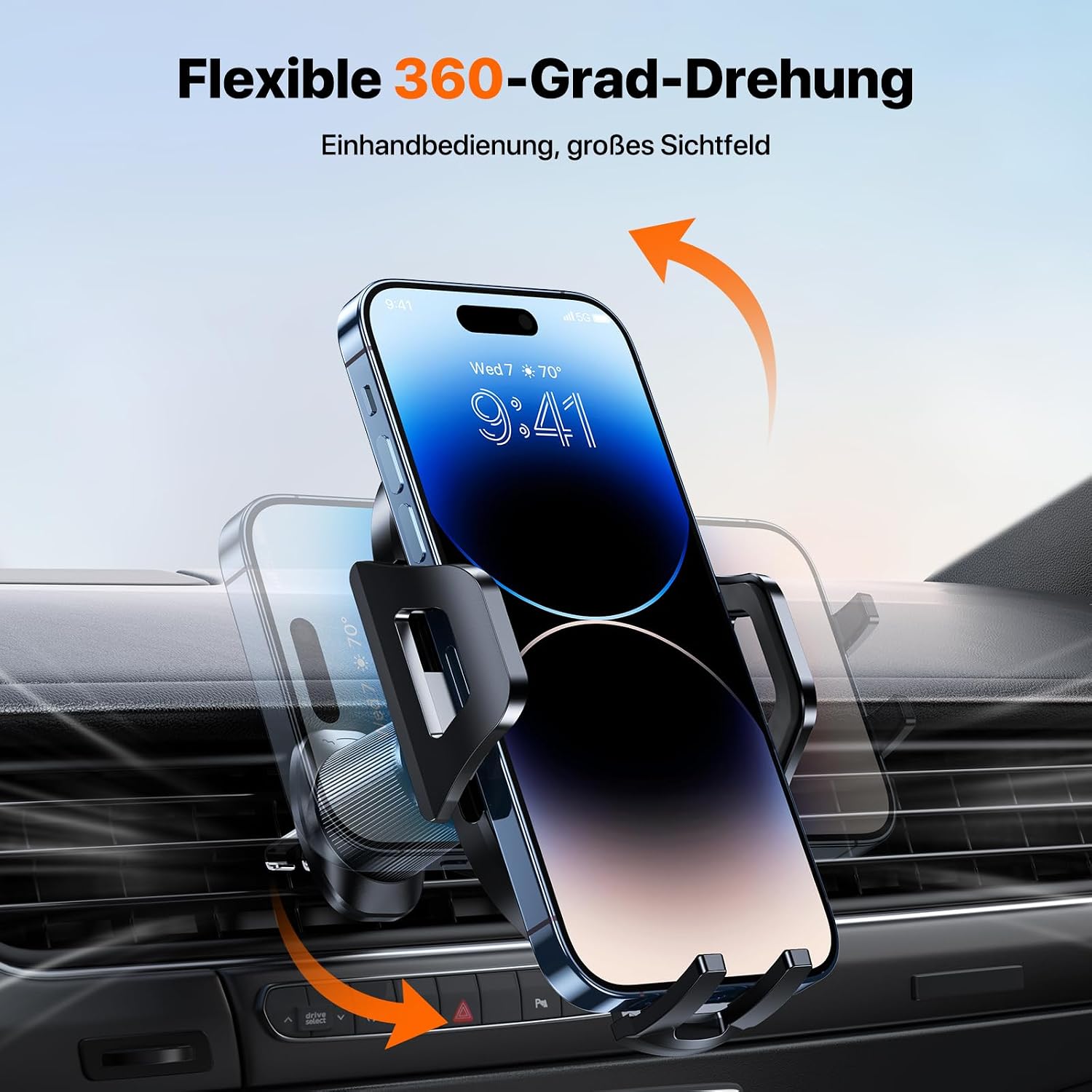 Thumbnail 5 de Miracase Handyhalterung Auto 360° Drehung