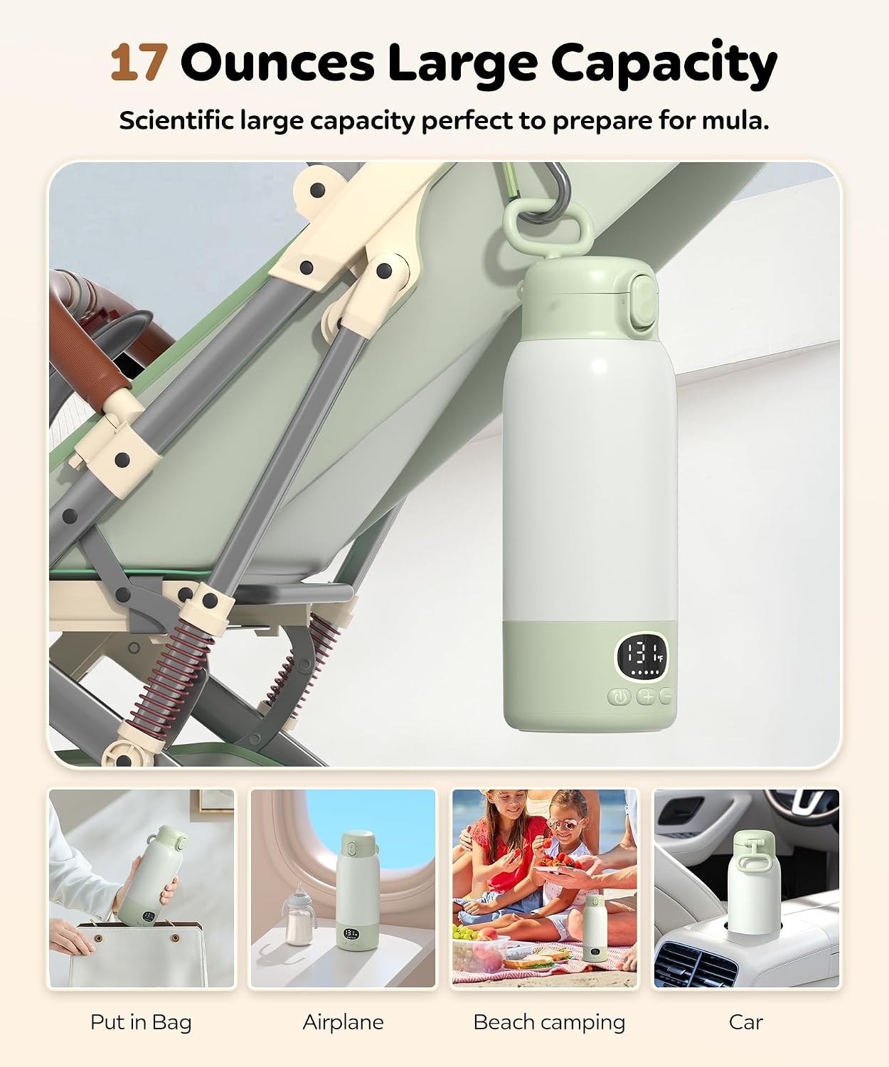 Detalle de Portable Bottle Warmer 17 oz