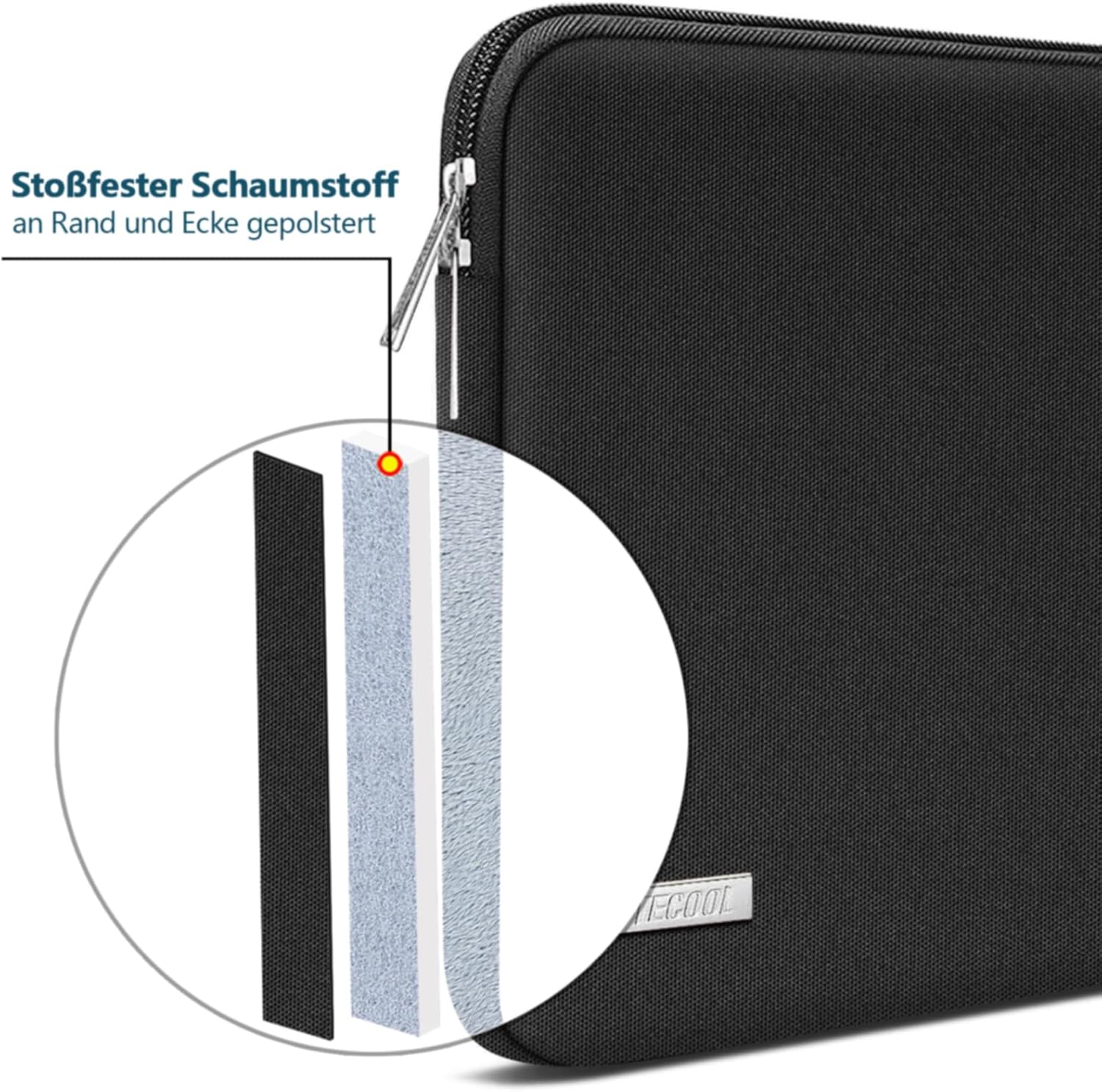 Thumbnail 3 de TECOOL 13,3 Zoll Laptop-Tasche für MacBook