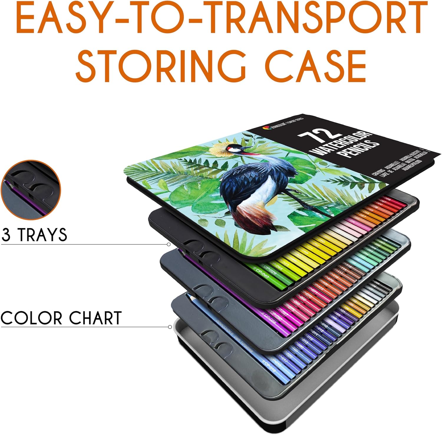 Thumbnail 5 de Zenacolor 72 crayons aquarellables 🎨