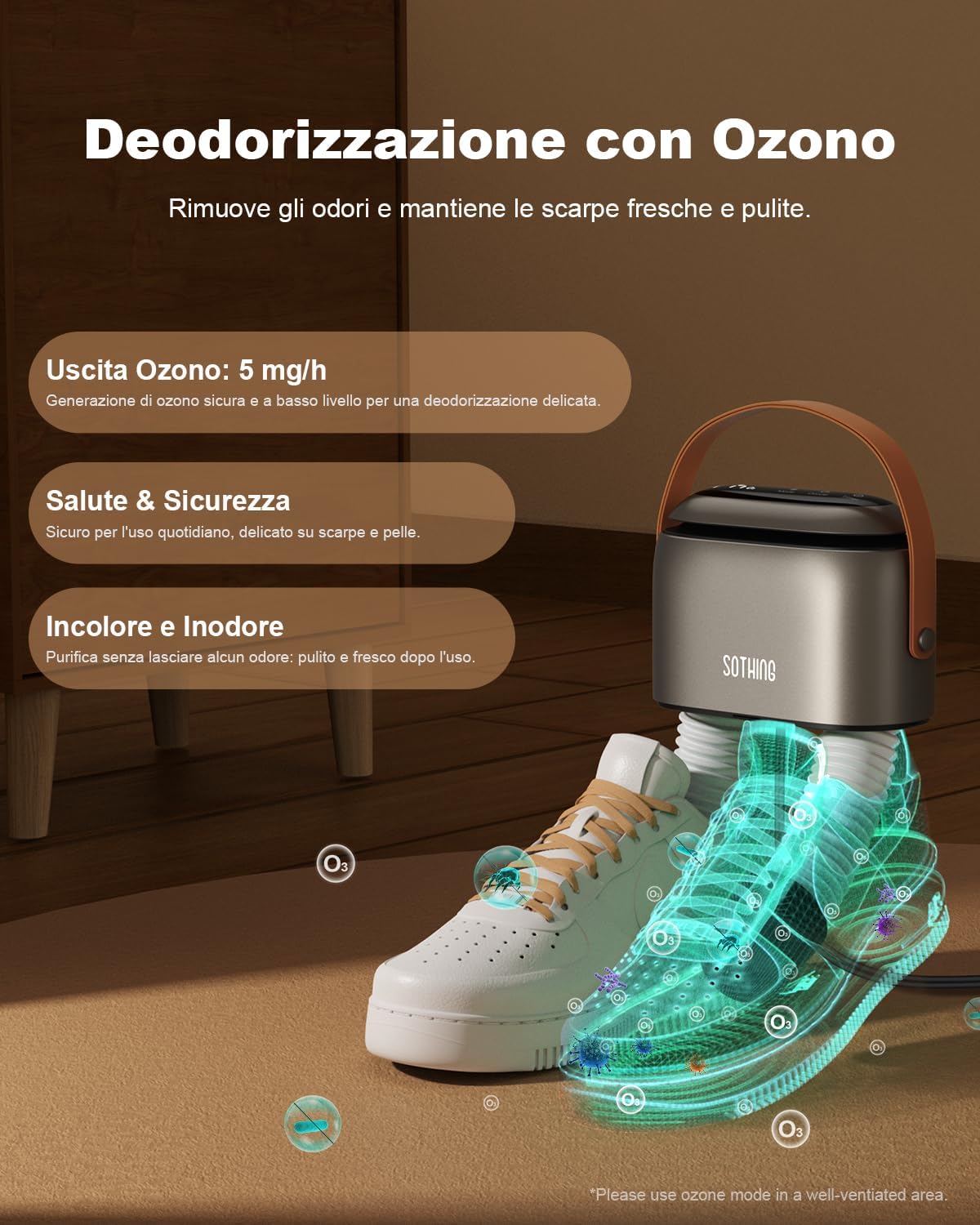 Thumbnail 2 de SOTHING Asciuga Scarpe Elettrico 2x
