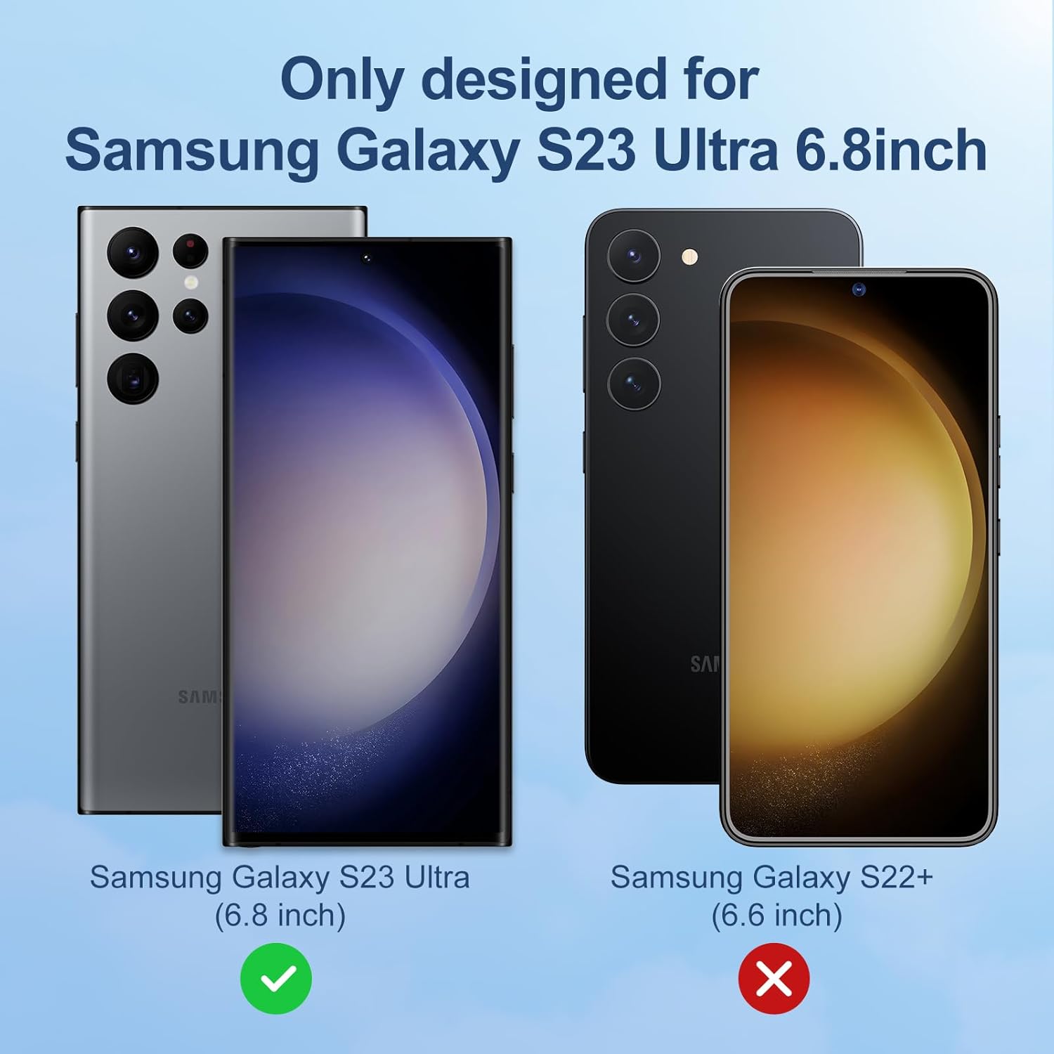 Thumbnail 1 de LK 3 Pack TPU Screen Protector for Samsung Galaxy S23 Ultra