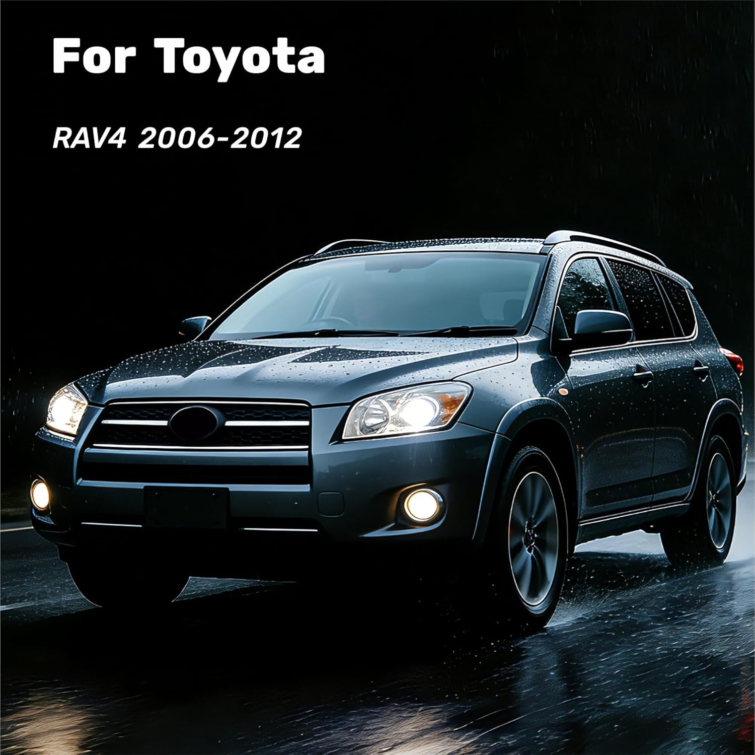 Thumbnail 4 de JARHOT 24" + 17" Windshield Wipers with 12" Rear Blade Replacement for Toyota RAV4 (2006-2012) — Pack of 3