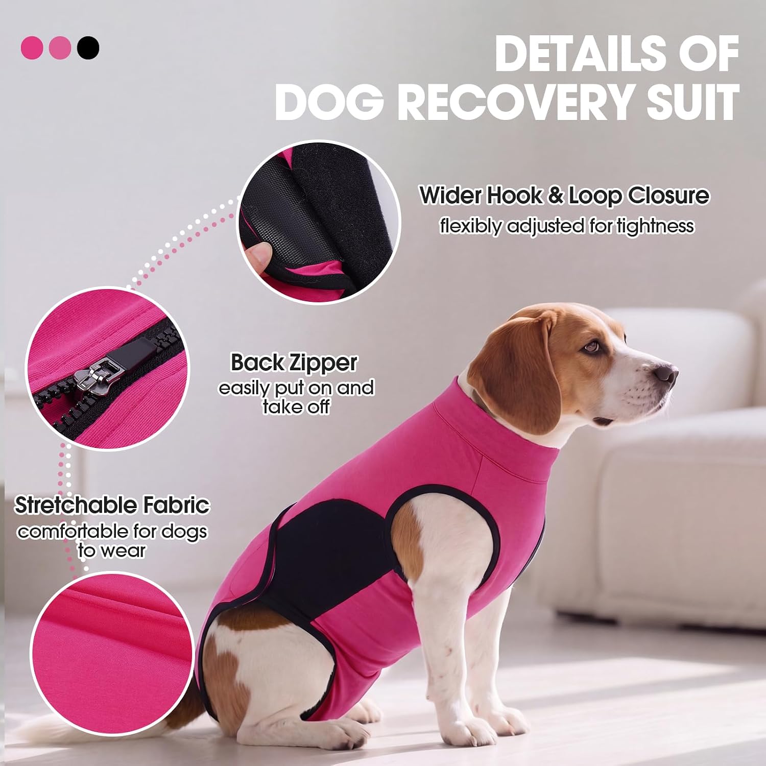 Thumbnail 6 de IDOMIK Dog Recovery Suit with Cotton Padding