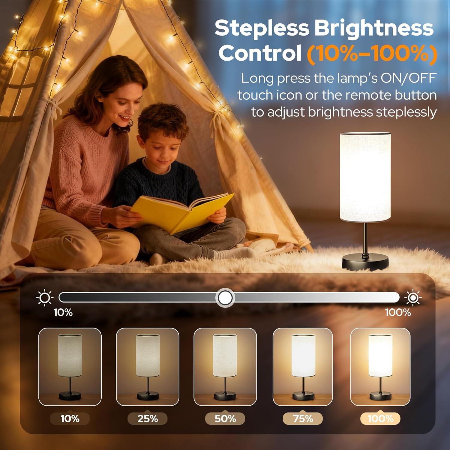 Thumbnail 2 de SUNKENET 10,000 Lux Light Therapy Lamp with Remote, Dimming and Timer