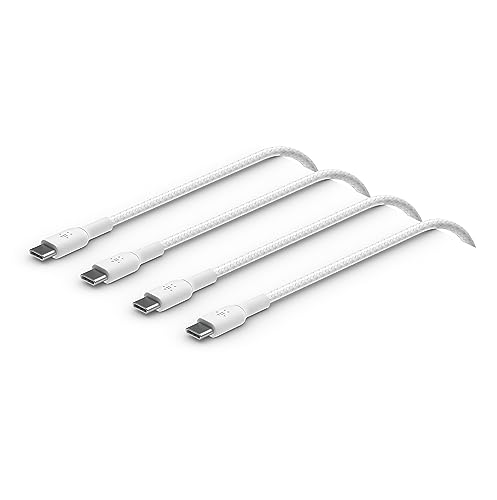Detalle de Belkin cable USB-C trenzado rápido 1m, 2 uds ⚡