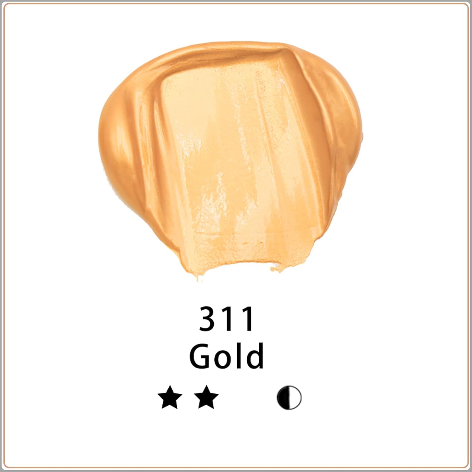 Thumbnail 1 de Artecho Acrylfarbe Gold 500 ml – wasserfest, lichtecht und schnell trocknend