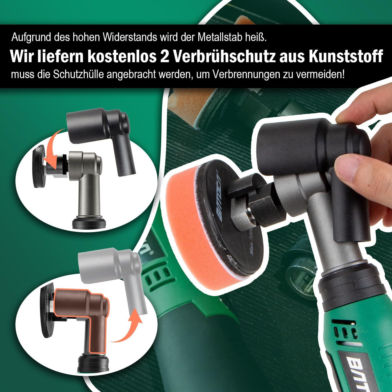Thumbnail 3 de BATOCA S6 Mini Akku Poliermaschine 12V
