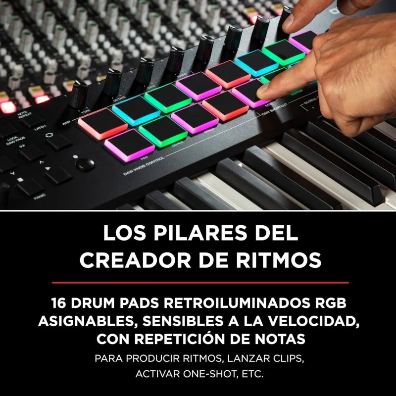 Thumbnail 2 de M-Audio Oxygen Pro 61 controlador MIDI 🎹