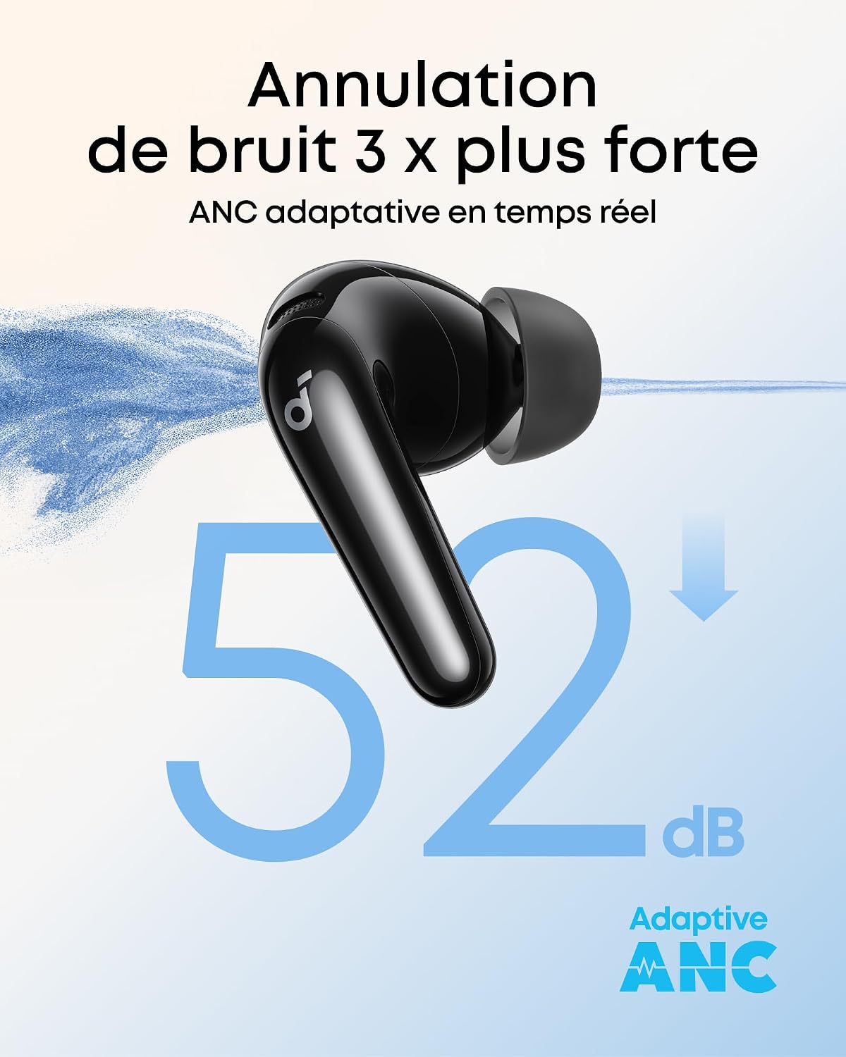 Detalle de Soundcore par Anker P31i Écouteurs Bluetooth sans Fil 6.1