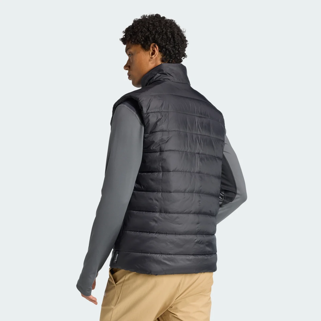 Detalle 2 de Chaleco acolchado Terrex Multi Essentials CLIMAWARM de Adidas – negro