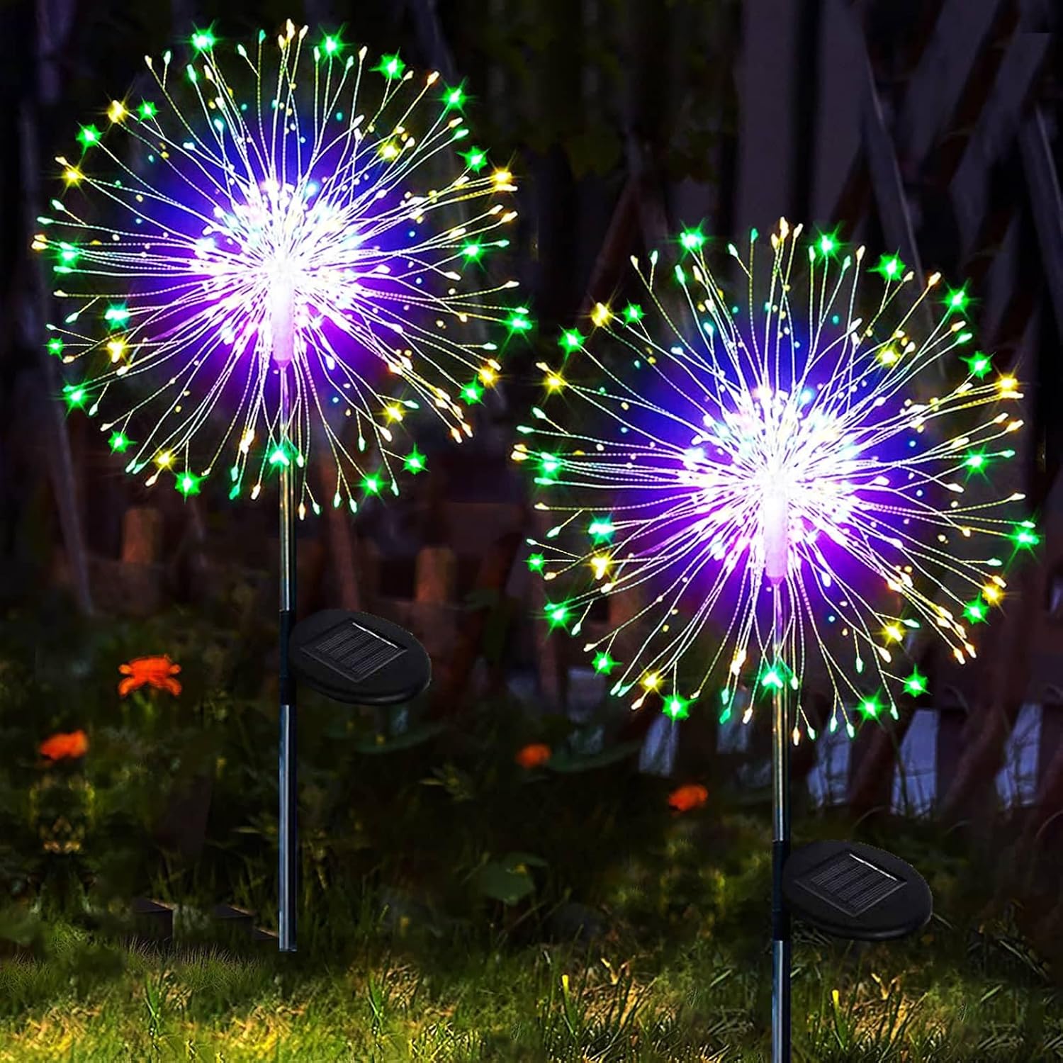 Thumbnail 6 de yowin Firework Solar Lights 120 LED 2 Pack