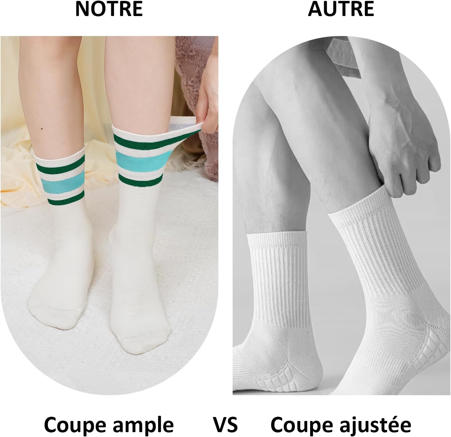 Thumbnail 5 de Chaussettes LOFIR coton peigné femme sans coutures