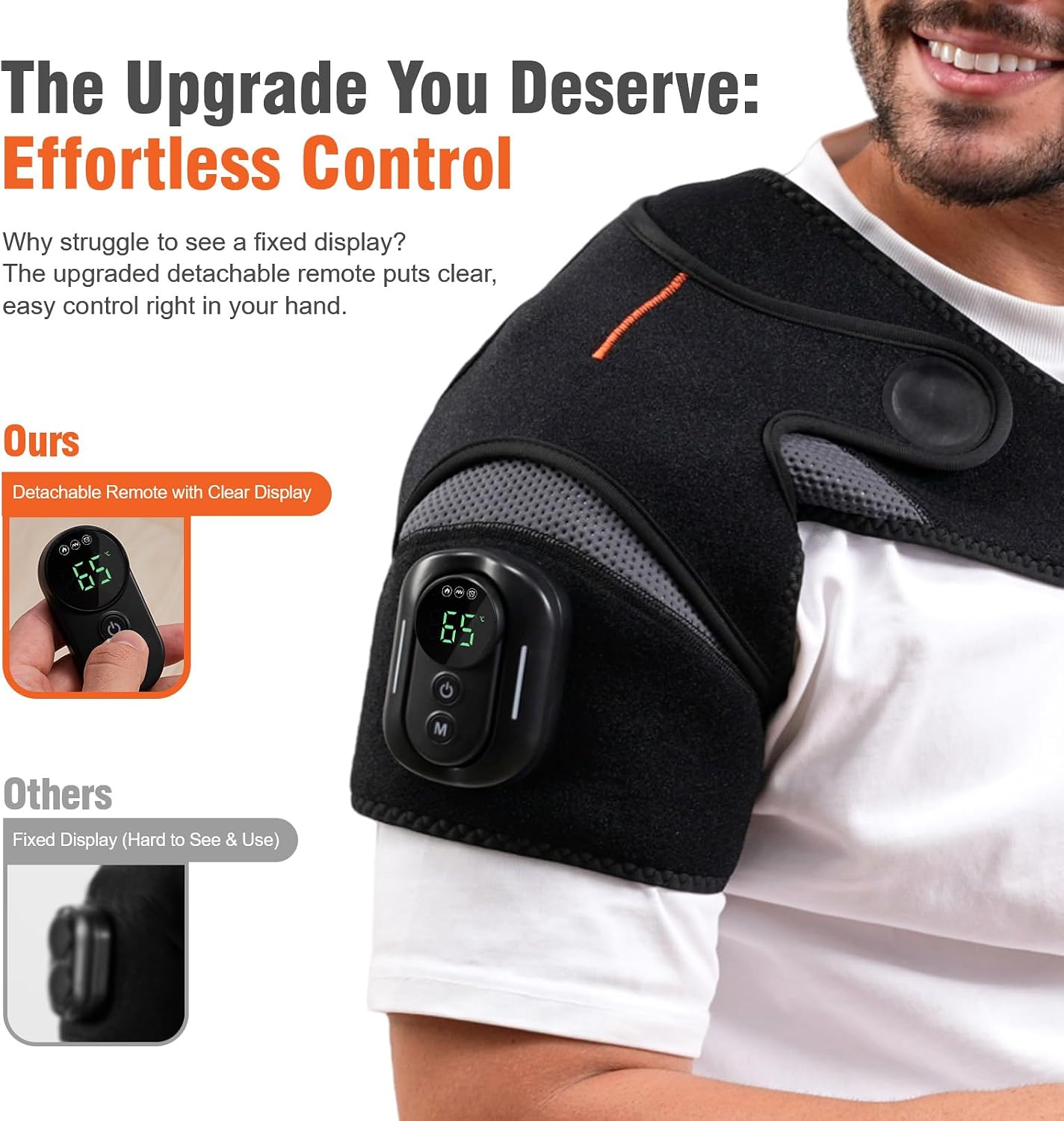 Detalle de HOMZOLVA Shoulder Heating Pad, 5000mAh