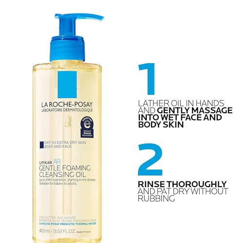 Thumbnail 9 de La Roche-Posay Lipikar AP+ Gentle Foaming Cleansing Oil — Face & Body, 13.52oz