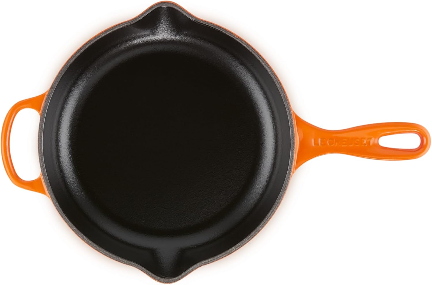 Thumbnail 3 de LE CREUSET Signature Enamelled Cast Iron Skillet, 23 cm, Volcanic