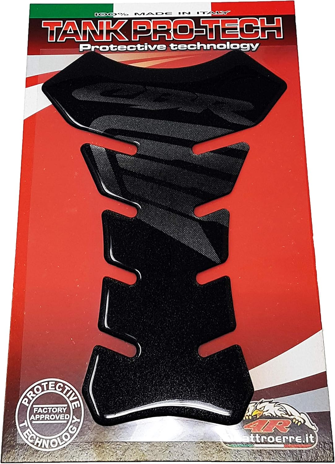 Detalle de 4R Quattroerre.it 18141 Protezione Serbatoio Adesivo 3D Moto Honda CBR, Nero
