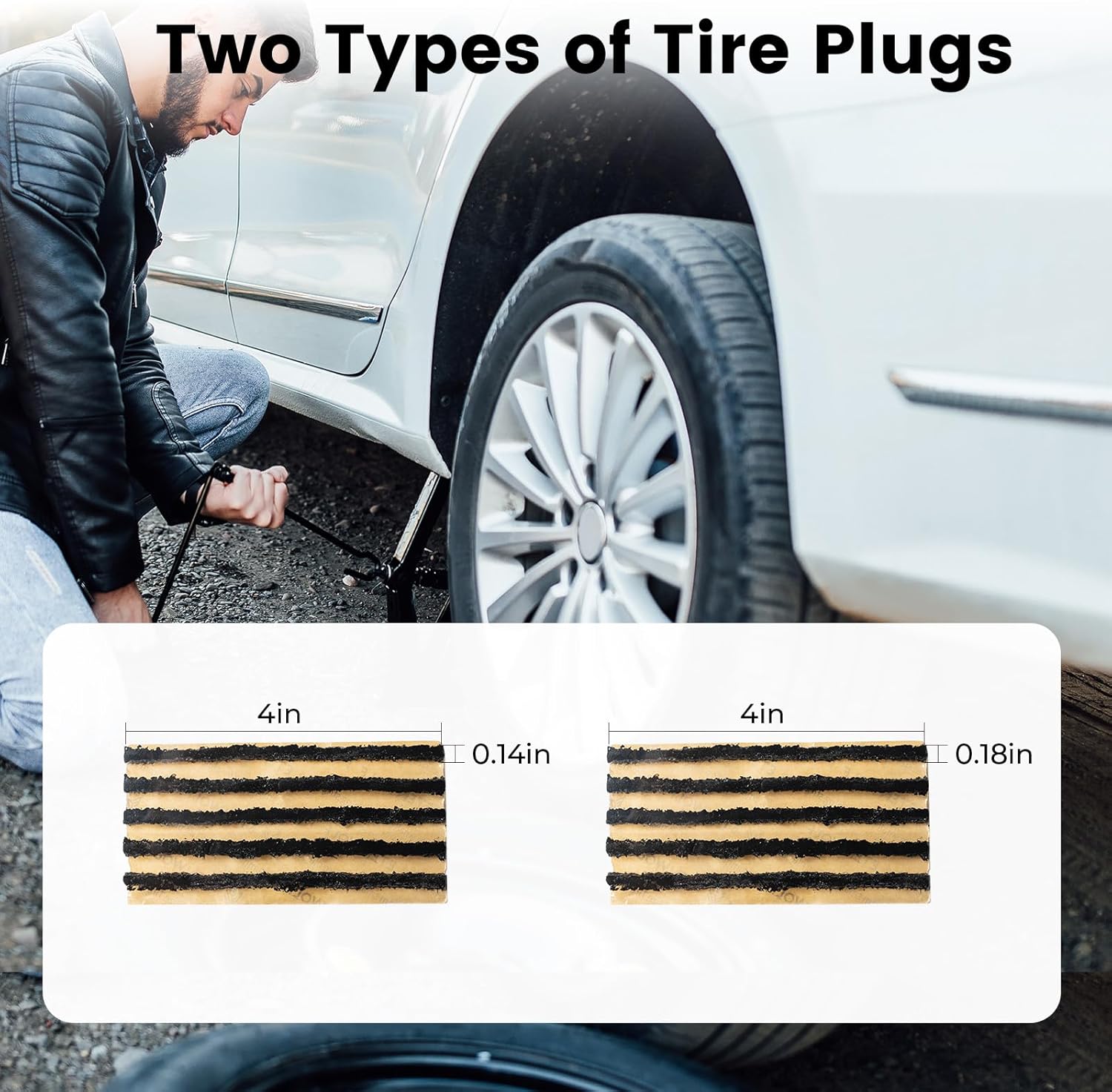Thumbnail 3 de ETENWOLF Flat Tire Repair Kit 16 Pcs