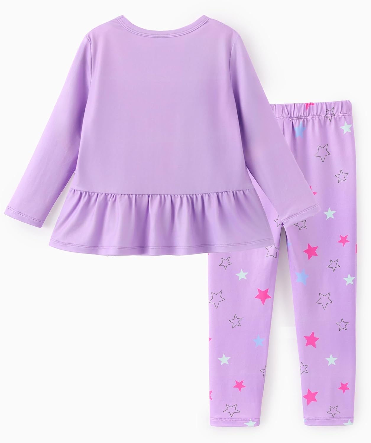 Detalle 2 de Disney Minnie Mouse Frozen Princess Marvel Toddler Girls 2-Piece Long Sleeve Sweatshirt + Leggings Set (2-6Y)