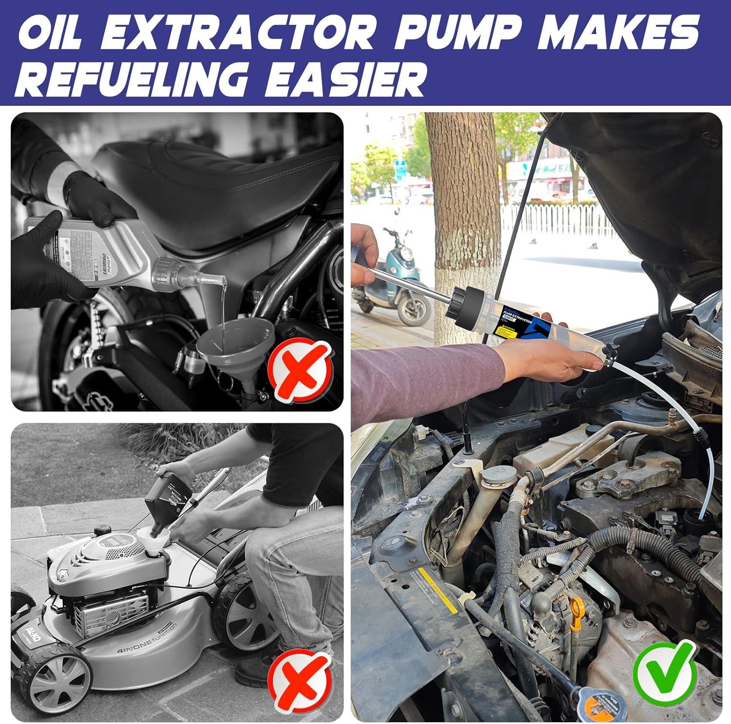 Detalle 1 de ExtreSpo 500ml Oil Extractor Pump — oil extractor 🛠