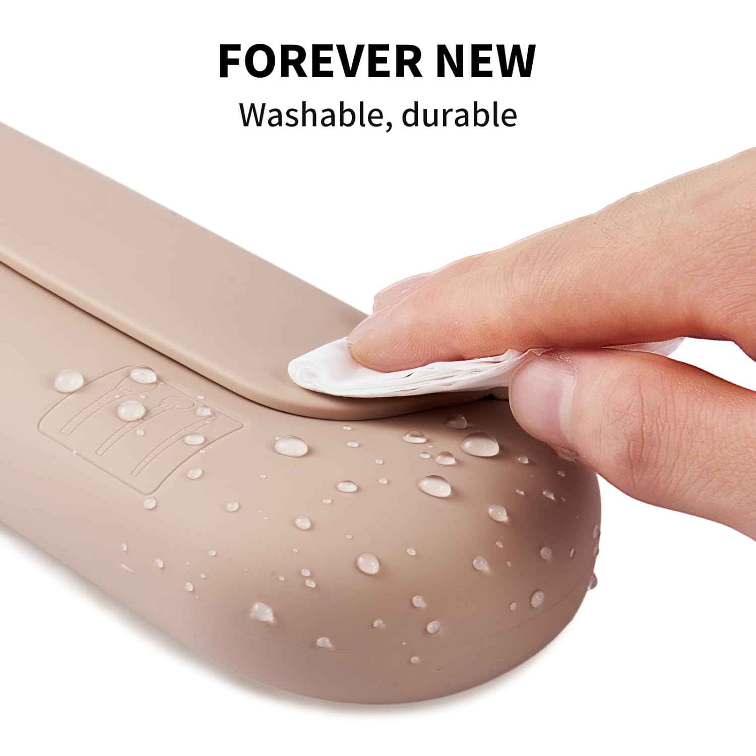 Thumbnail 4 de AGIKET Silicone Makeup Brush Holder Walnut