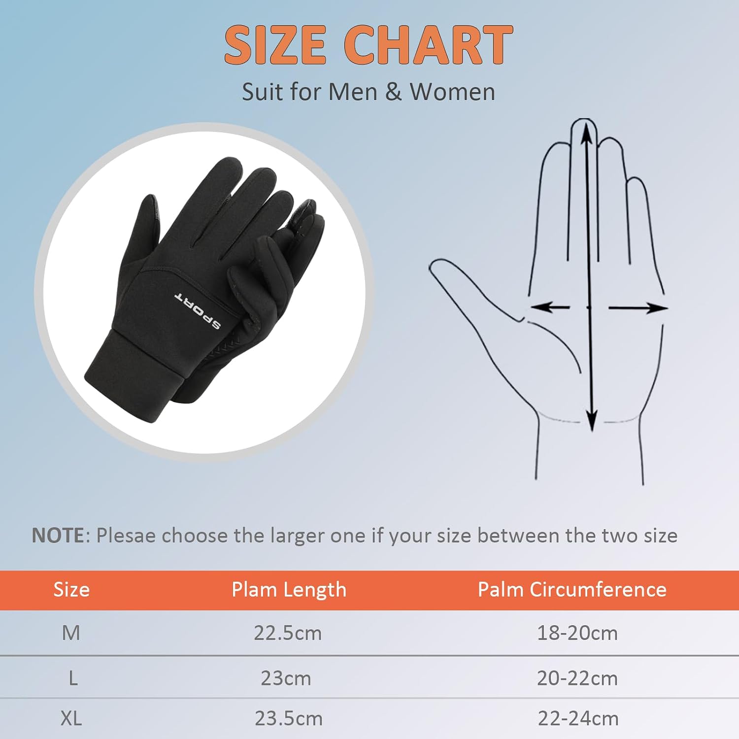 Thumbnail 4 de CRAZY SHARK Winter Waterproof Thermal Gloves for Cycling