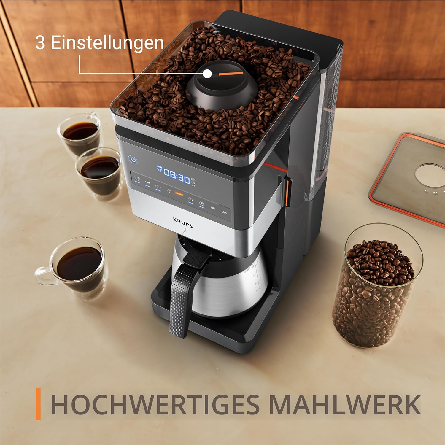 Thumbnail 2 de KRUPS Grind Aroma XL Filterkaffeemaschine
