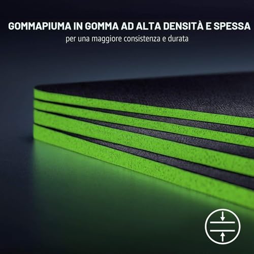 Thumbnail 2 de Razer Gigantus V2 Large: tappetino per mouse gaming 450 x 400 mm, superficie microtrama e base antiscivolo