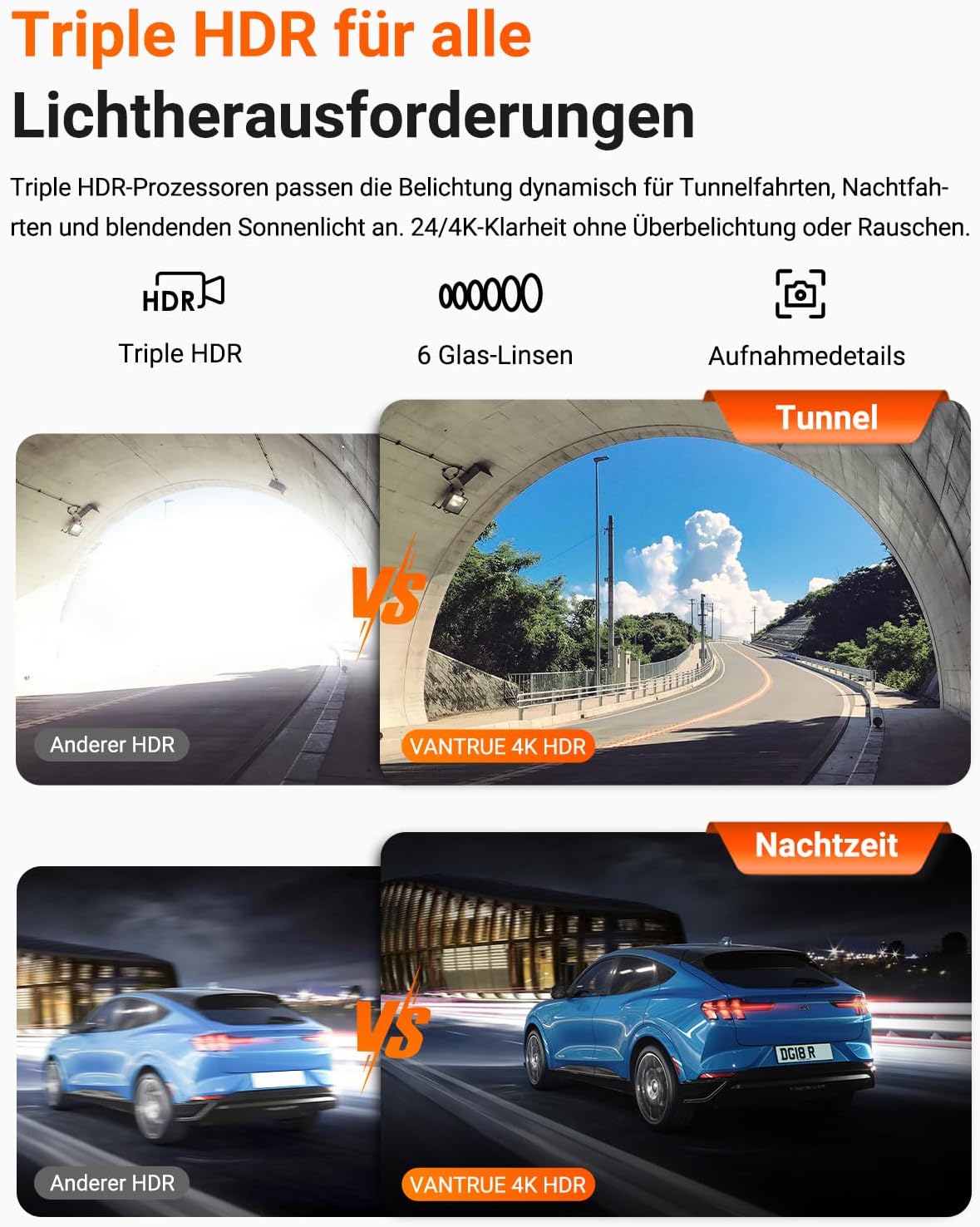 Thumbnail 3 de VANTRUE N4 Pro S 4K Dashcam