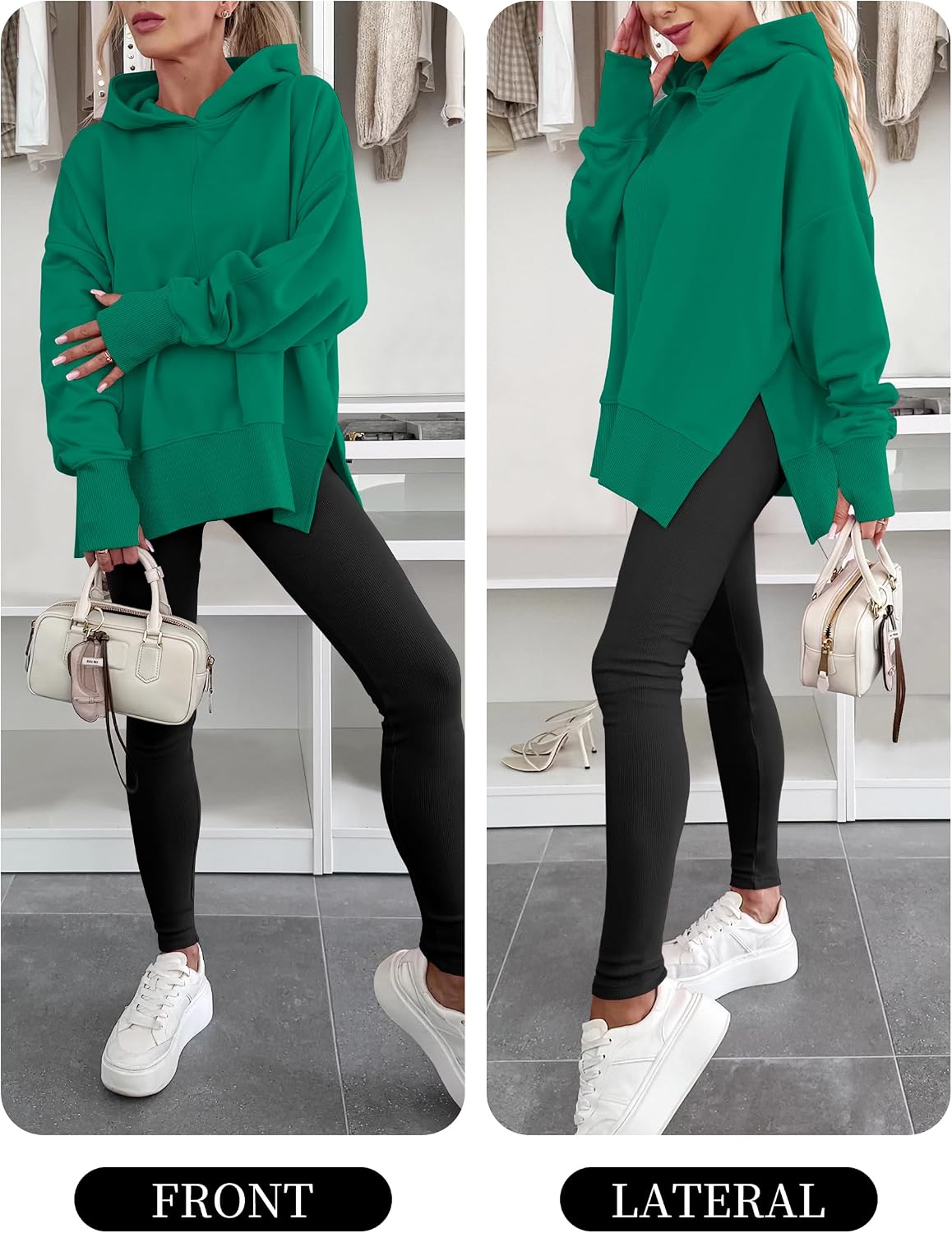 Thumbnail 5 de ANRABESS Oversized Hooded Sweatshirt 2026