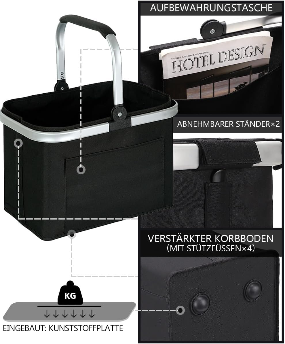 Detalle 2 de Diurwur Tragekorb Faltbar 30 L
