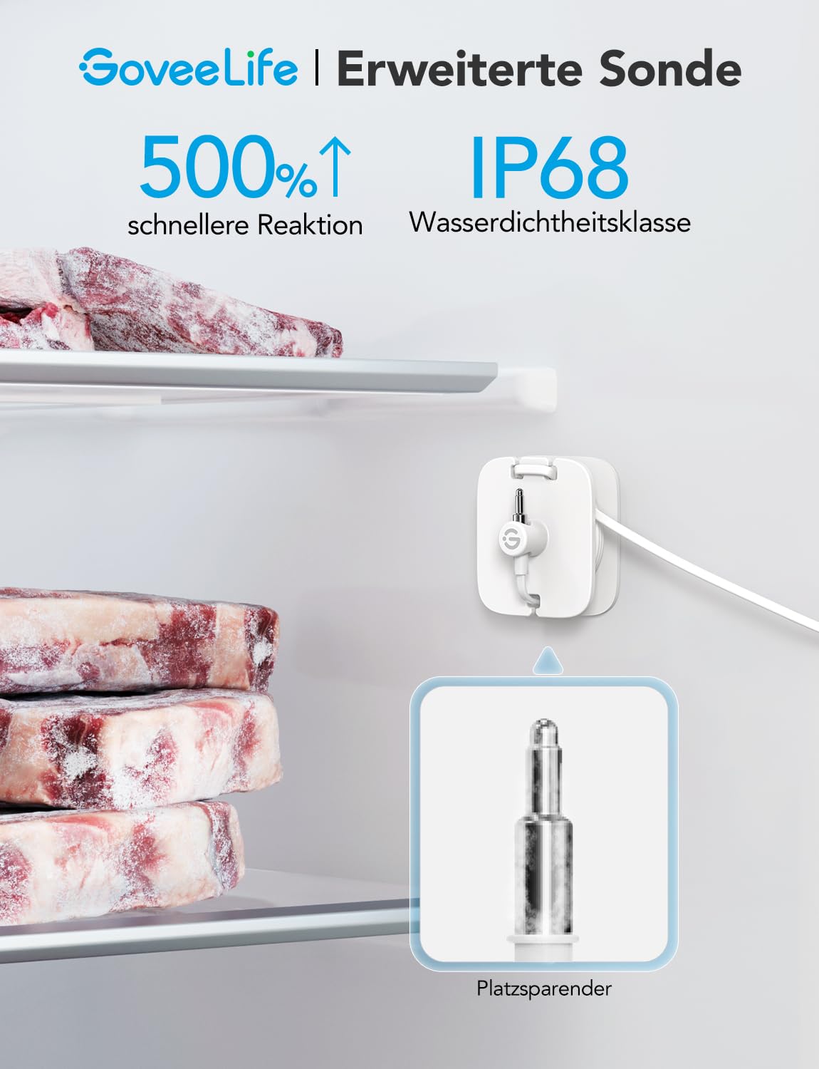 Thumbnail 2 de GoveeLife WLAN Kühlschrankthermometer mit Alarm