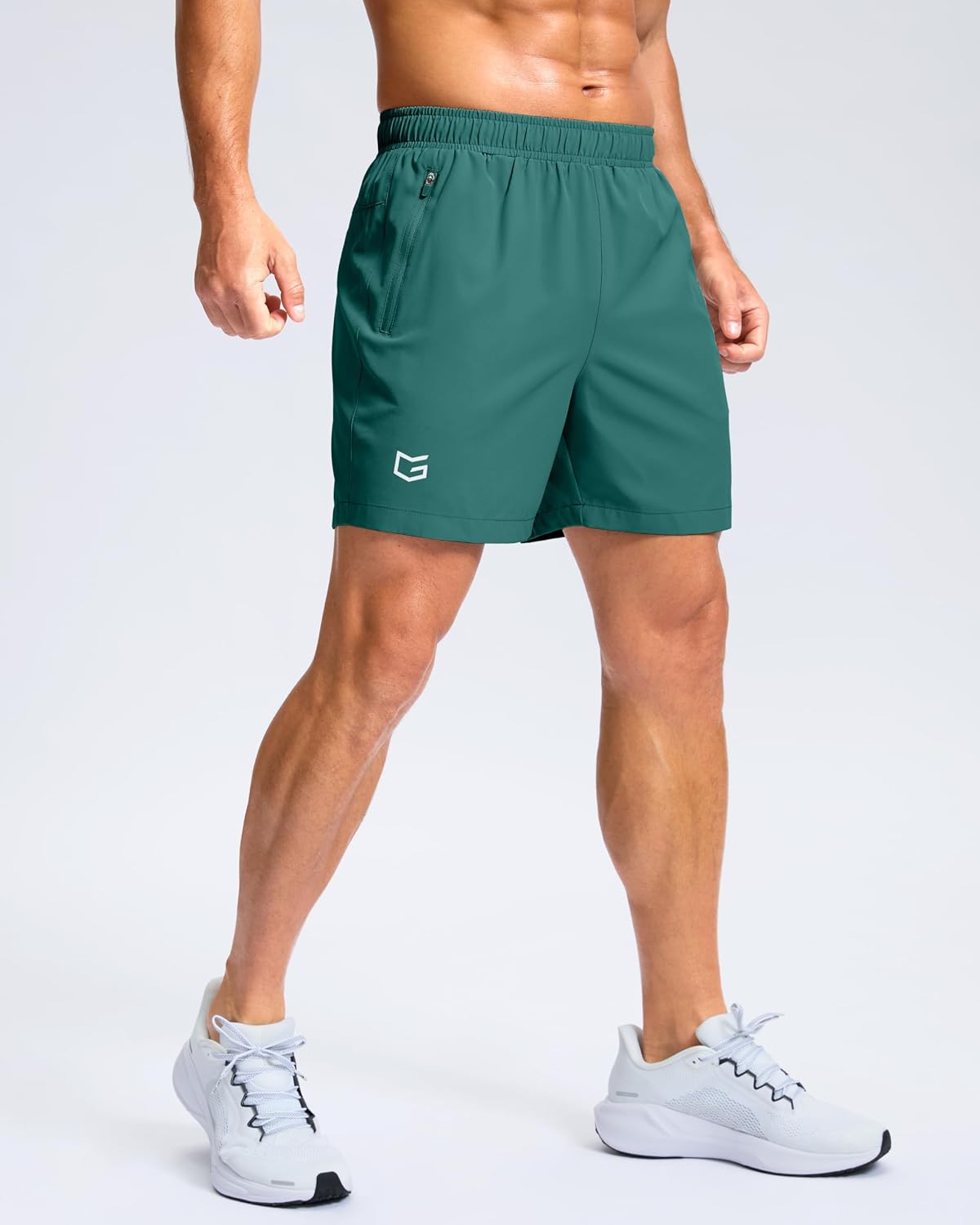 Detalle de G Gradual Men's Running Shorts 7-Inch
