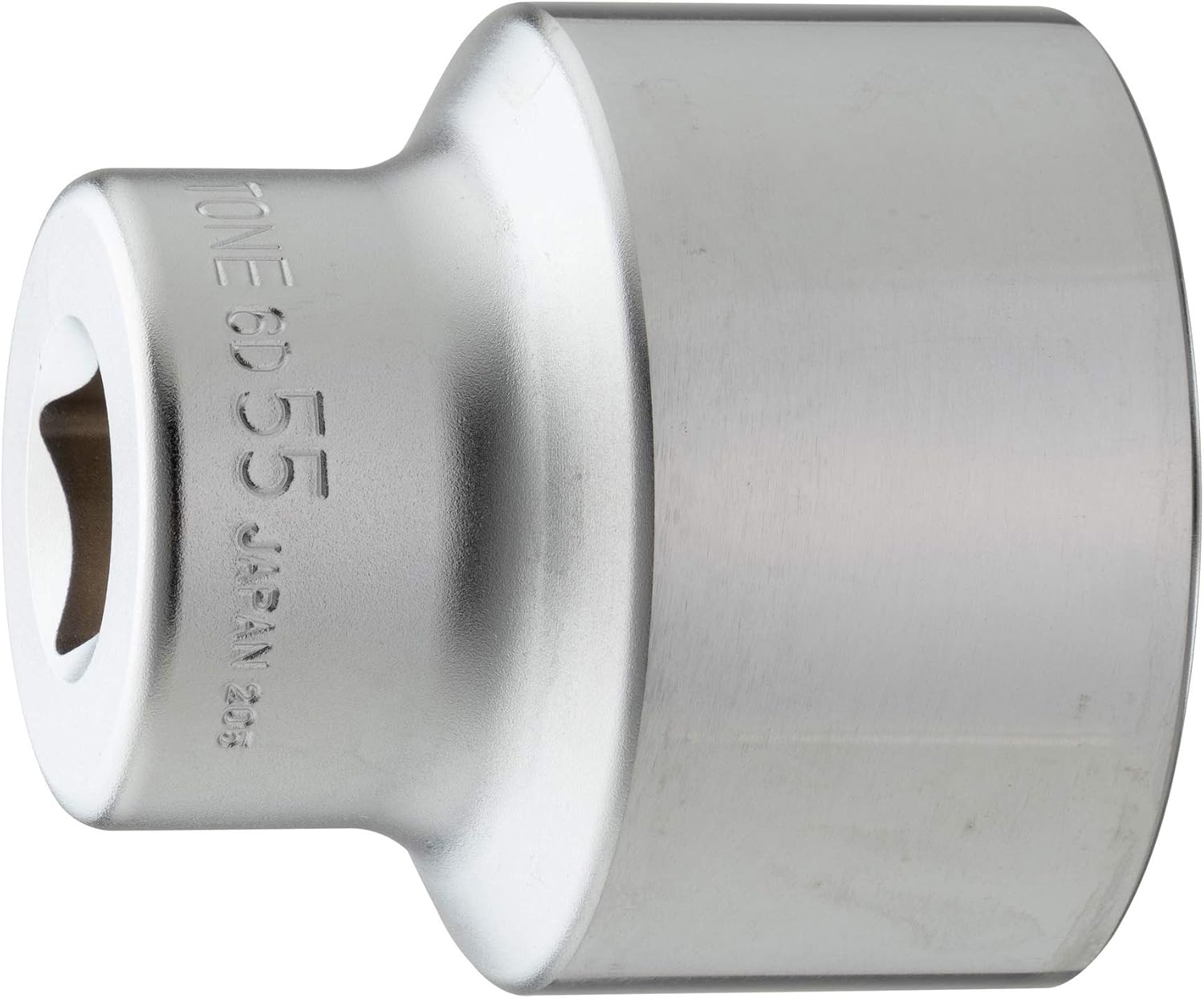 Detalle de トネ(TONE) 6D-55 12角ソケット 差込角19.0mm・二面幅55mm