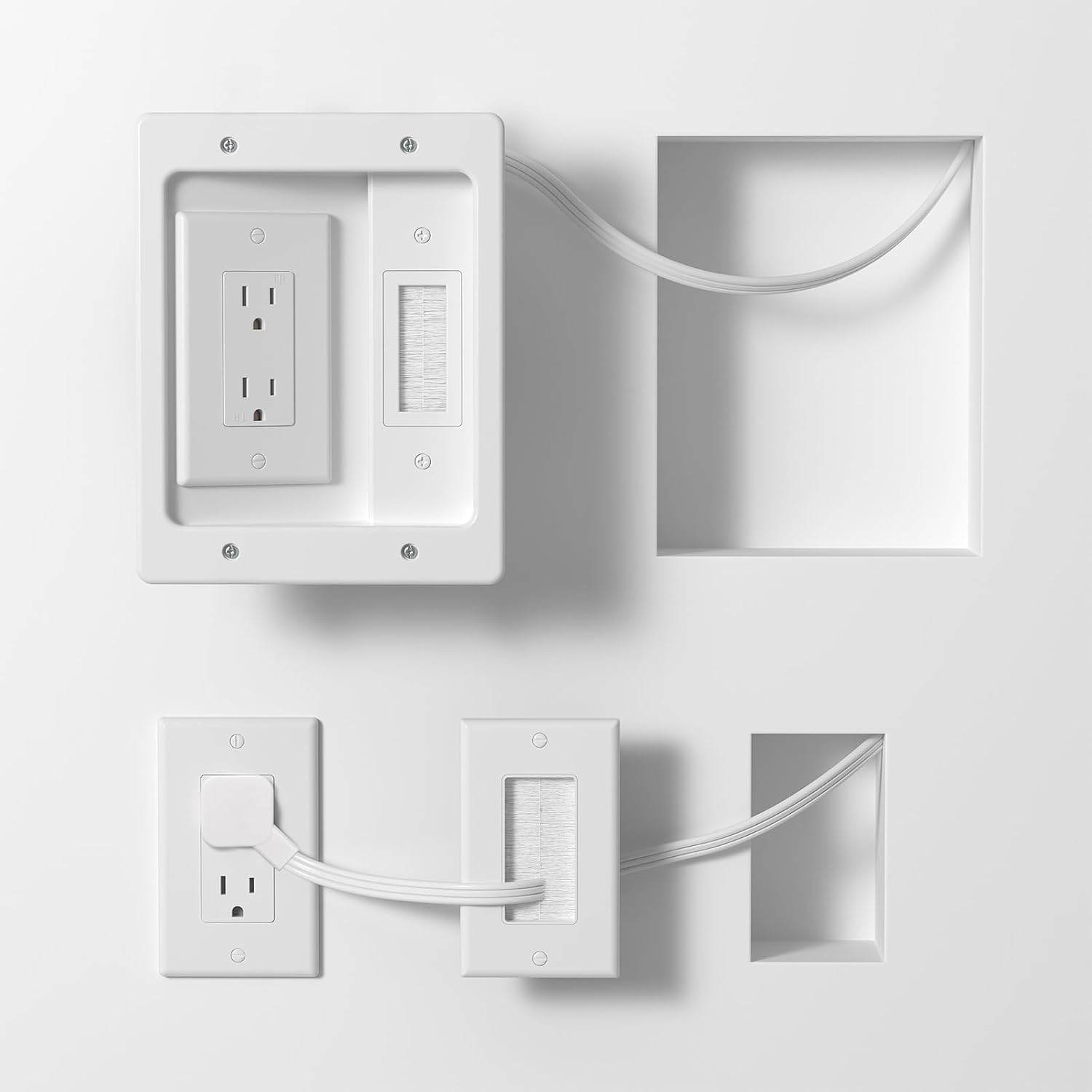 Detalle de In-Wall Cable Management Kit with 9.8-Foot Cord