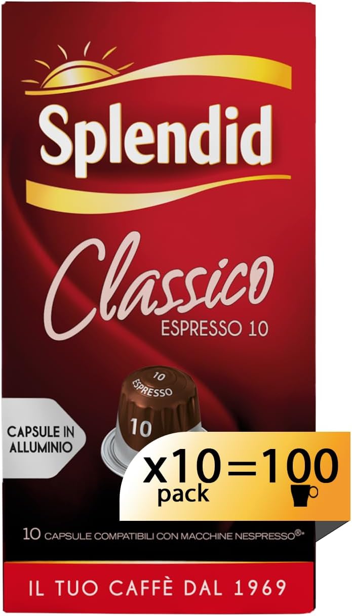 Detalle de Splendid Capsule Espresso Classico 100