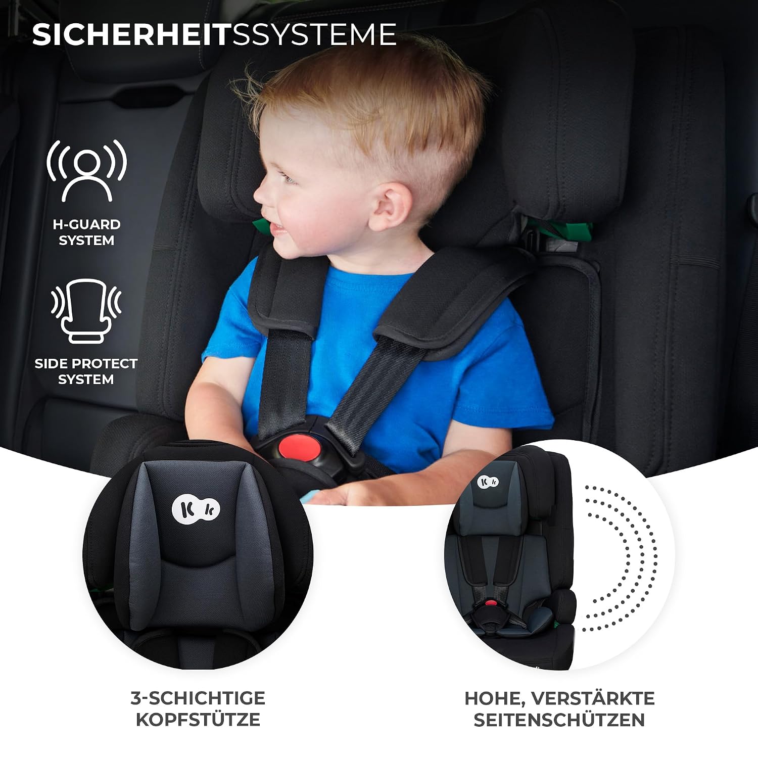 Thumbnail 6 de Kinderkraft SAFETY FIX 2 Kindersitz 76–150 cm