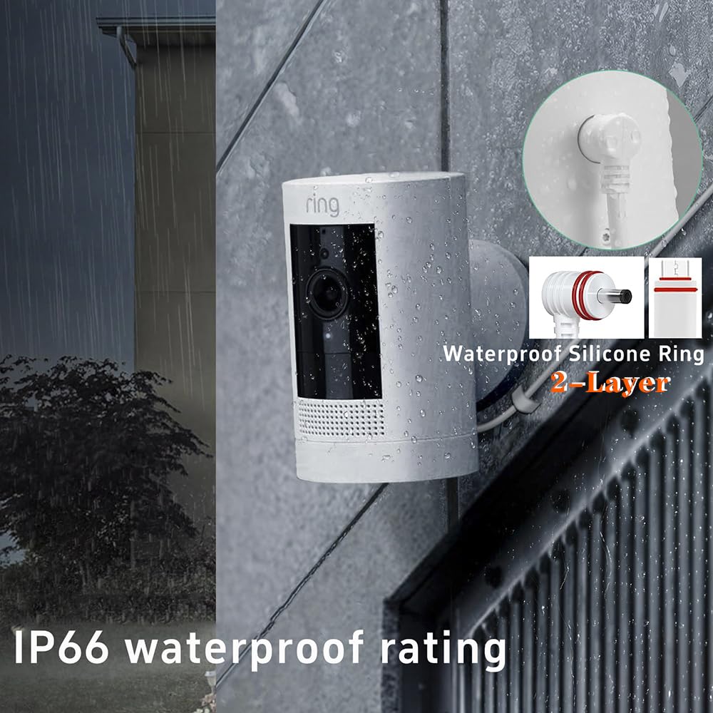 Thumbnail 4 de Ring 24.9 ft USB power charging cable with Type-C adapter