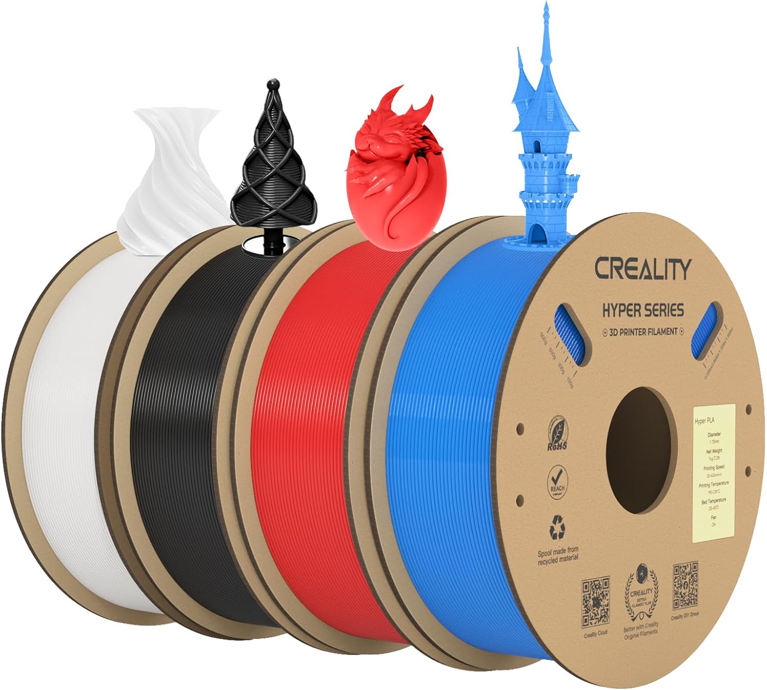 Detalle de Creality Hyper PLA Filament 4KG
