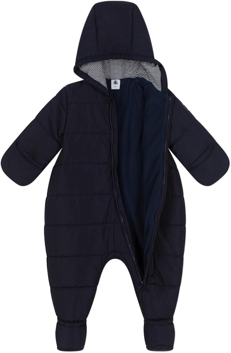 Thumbnail 1 de Petit Bateau A0b41 Combipilot a manica lunga con cappuccio imbottito bimbo 0-24