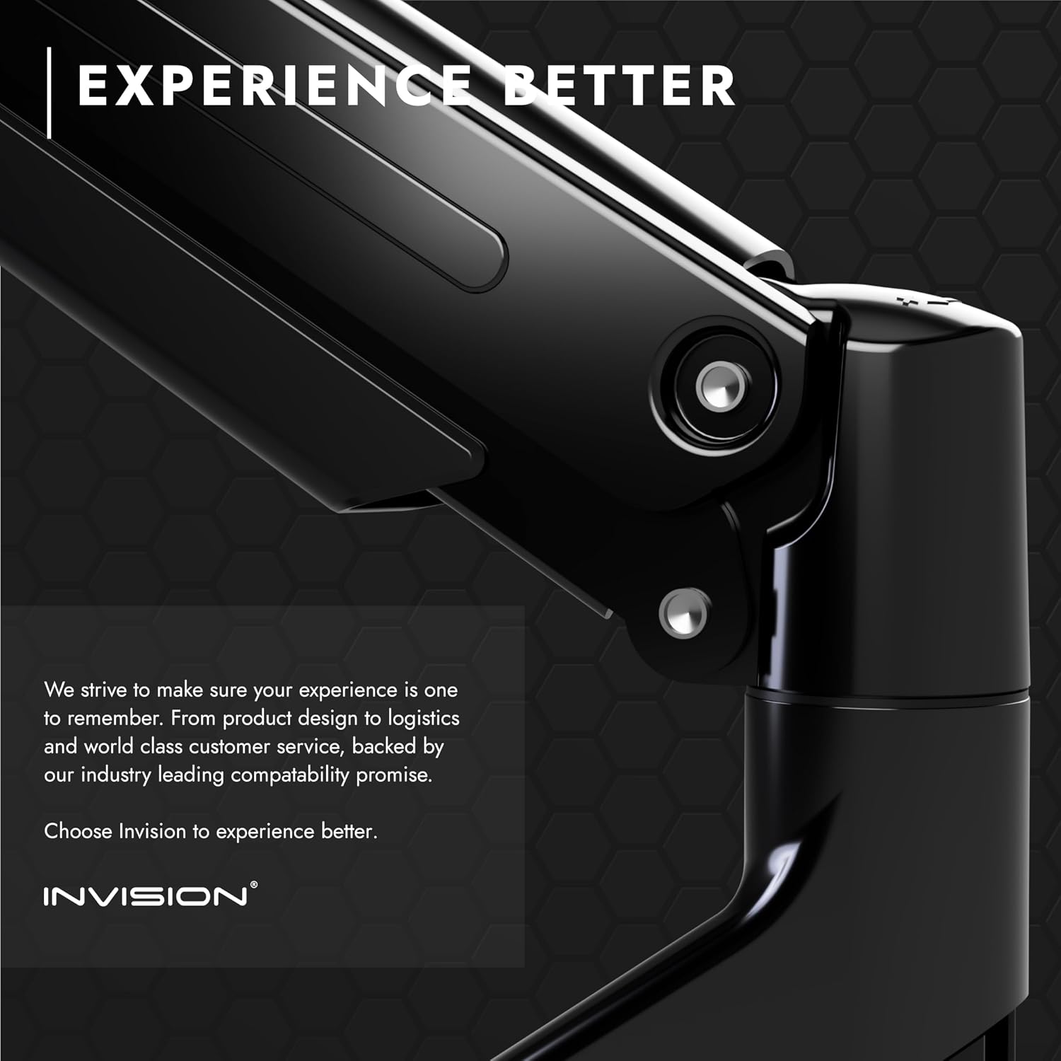 Thumbnail 3 de Invision MX450 monitor arm for 24–40 inch screens 🖥