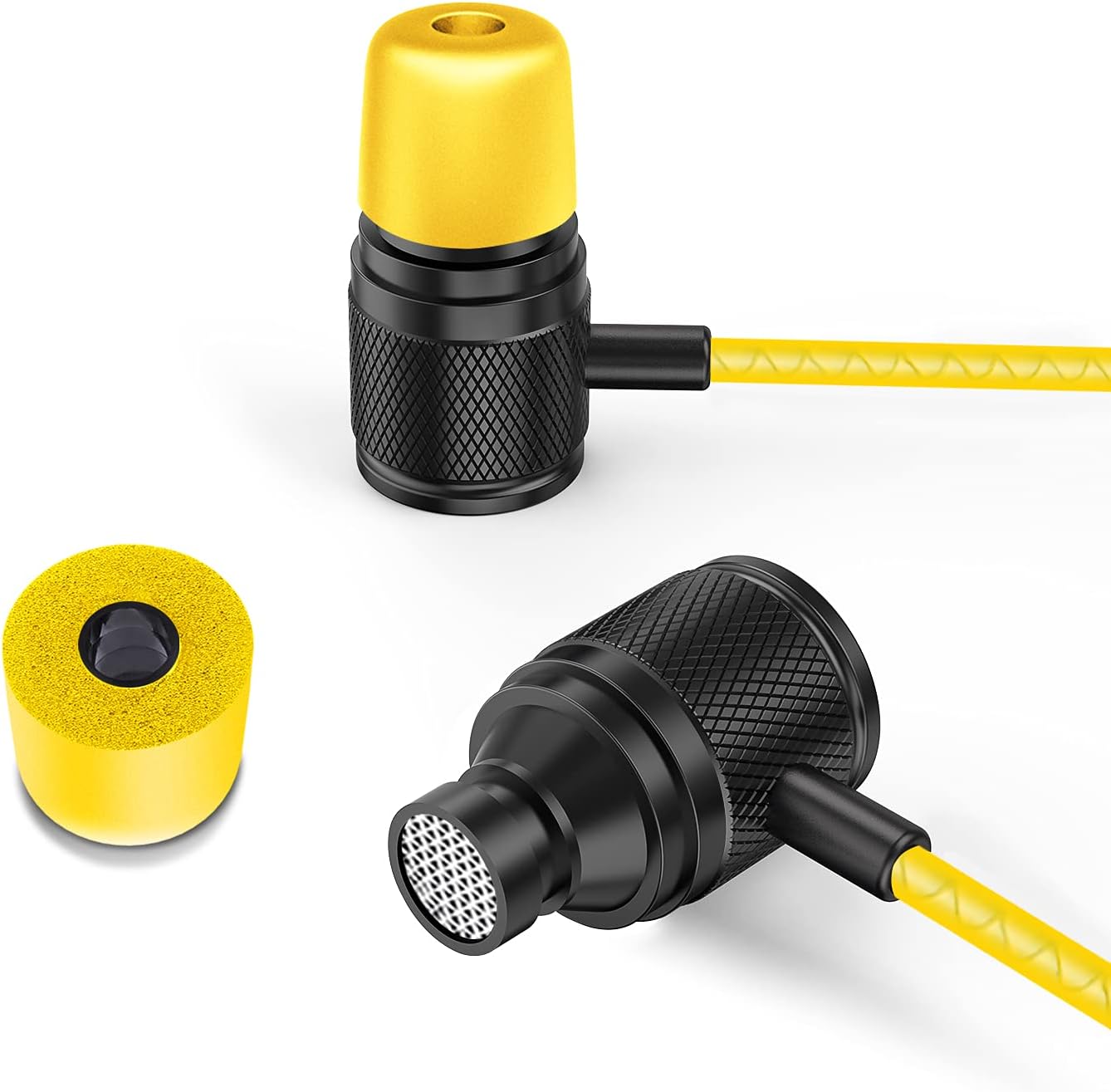 Detalle de Ludos ULTRA Wired Earbuds with Microphone, Volume Control & Noise Isolation (5 Year Warranty)