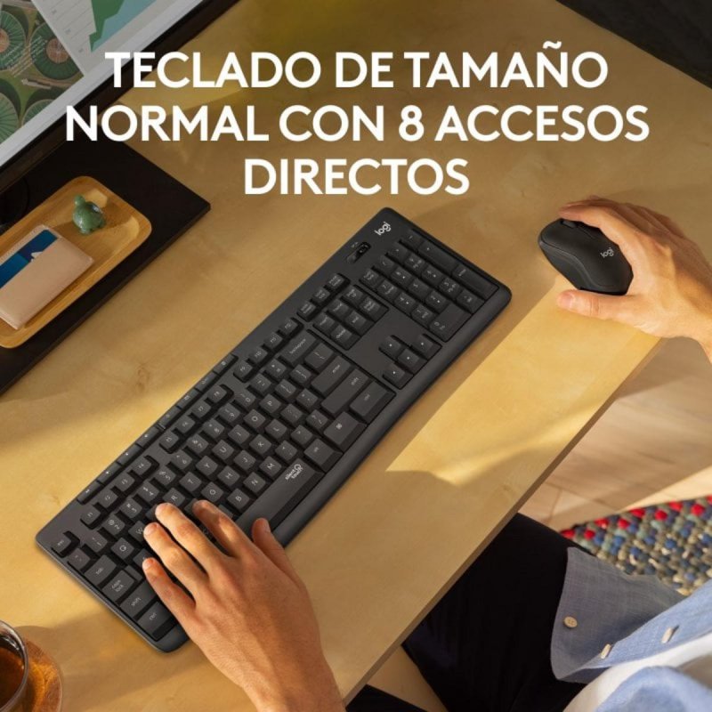 Detalle 2 de Logitech MK295 Silent Wireless Combo, inalámbrico