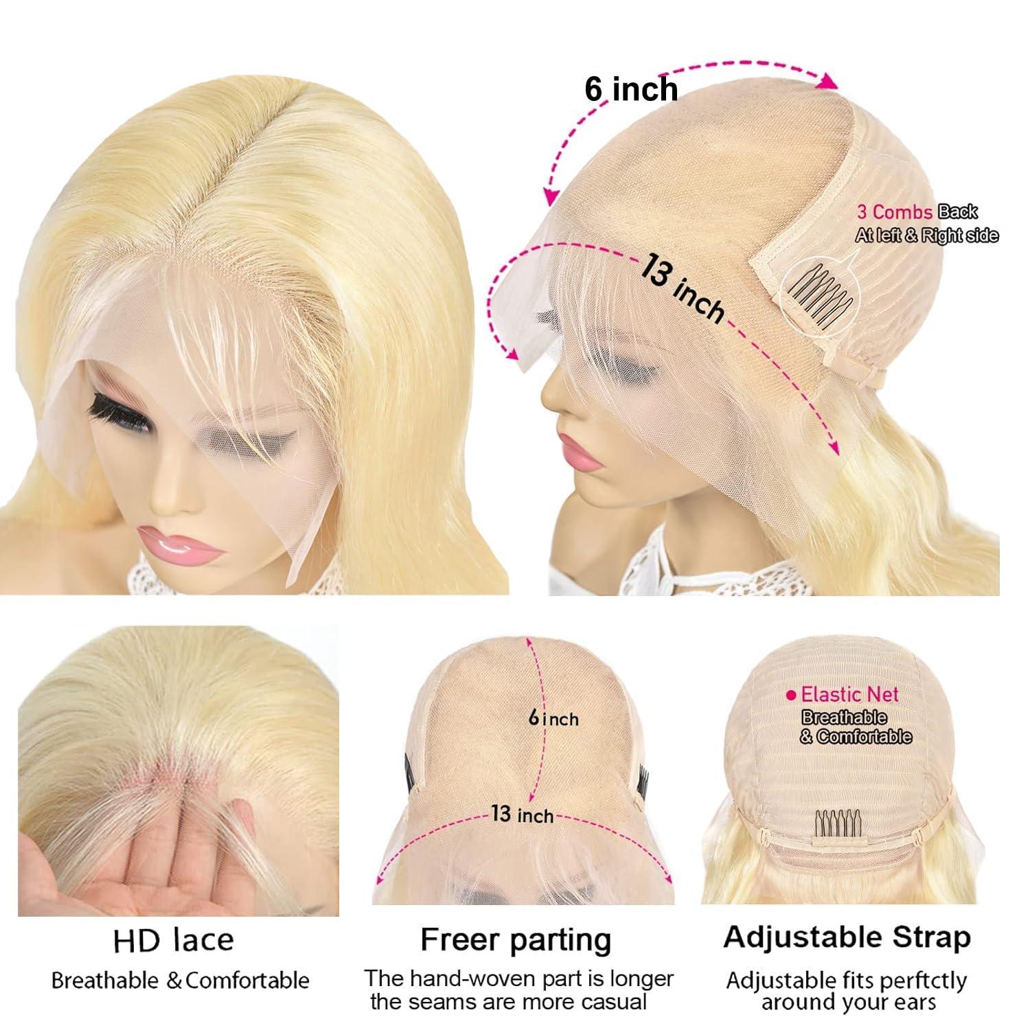 Thumbnail 6 de LETMIEO 30 Inch Lace Front Wig 💇♀
