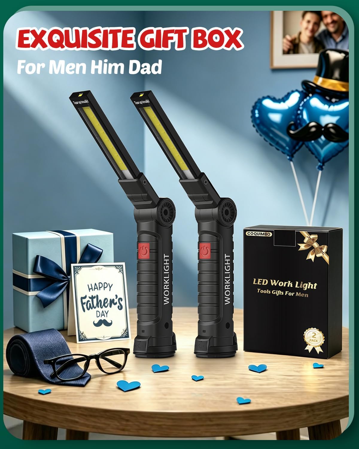 Thumbnail 2 de Coquimbo Work Light 2-pack LED torch for men 🔦