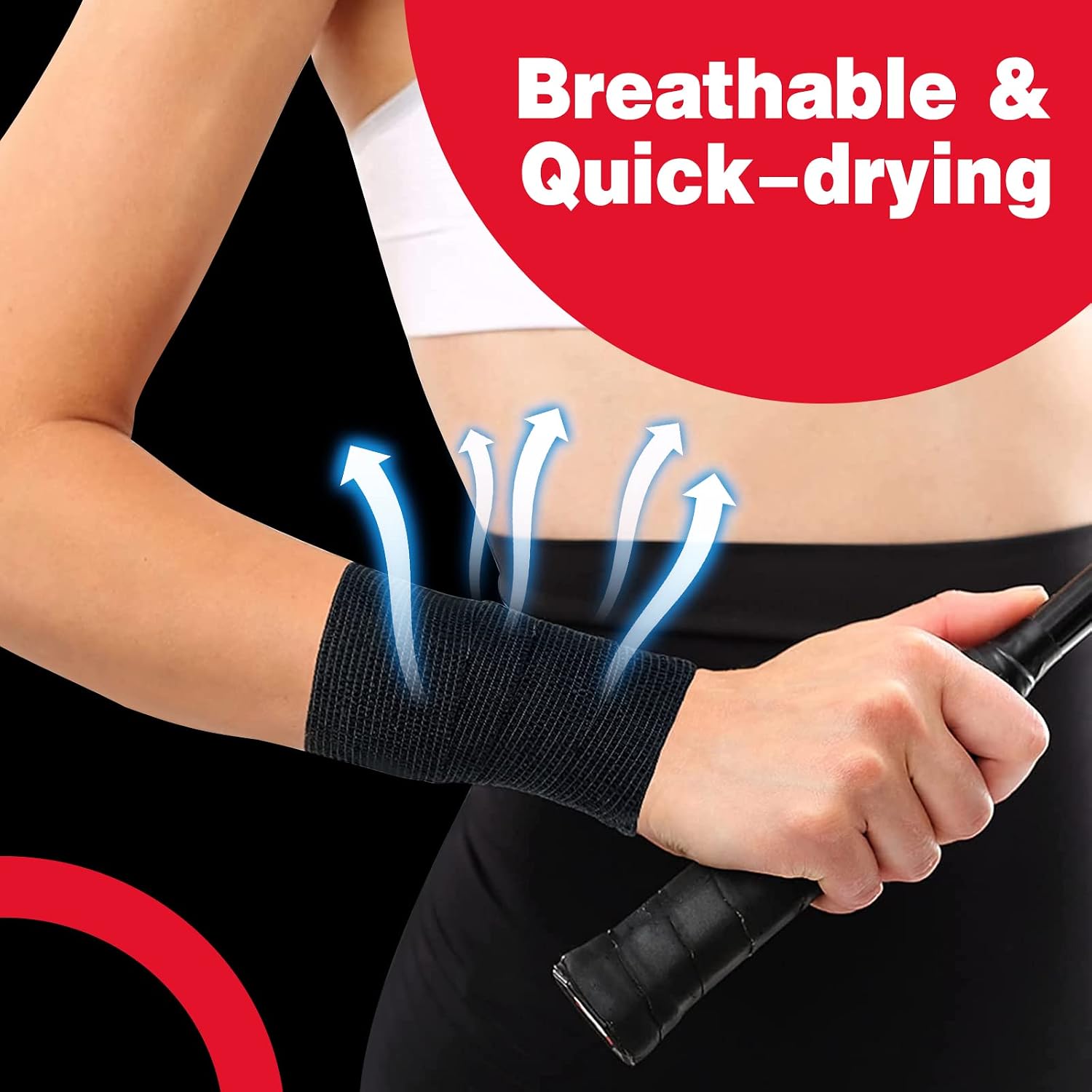 Thumbnail 4 de AZEN 16 Pack Self Adhesive Bandage Wrap 2
