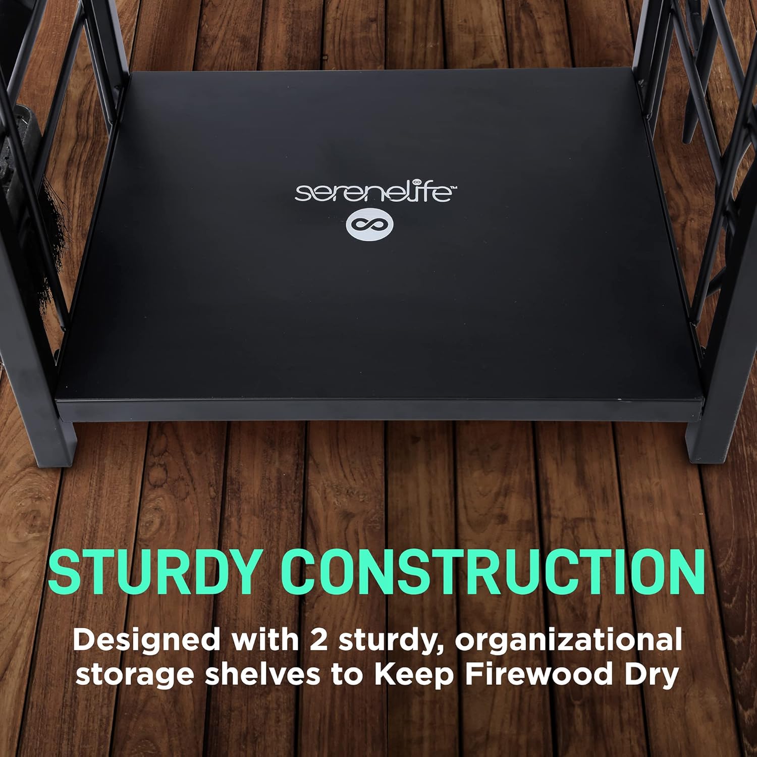 Detalle 2 de SereneLife Log Holder 100 kg capacity