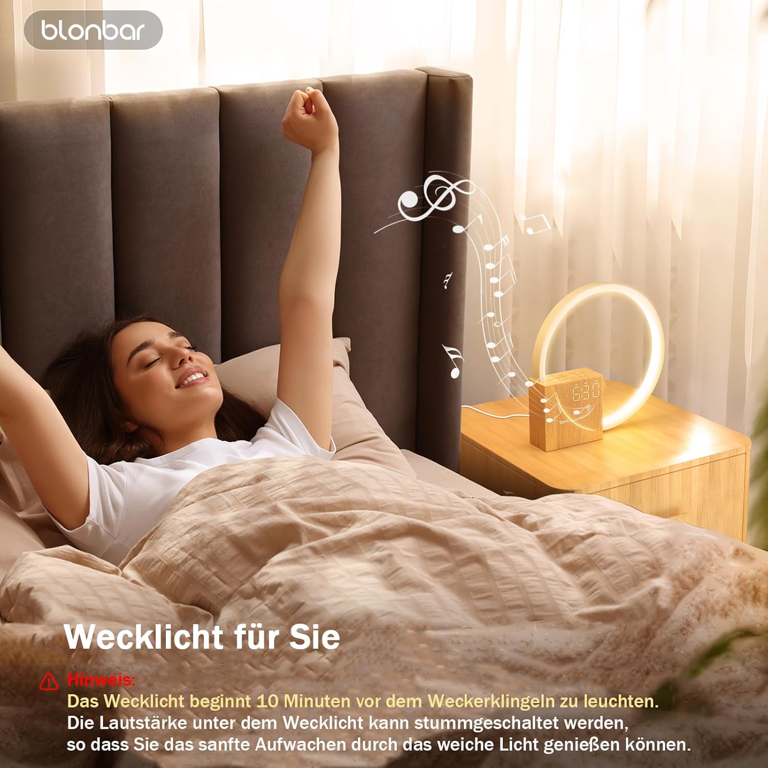 Thumbnail 2 de blonbar Lichtwecker 10 W USB-Laden