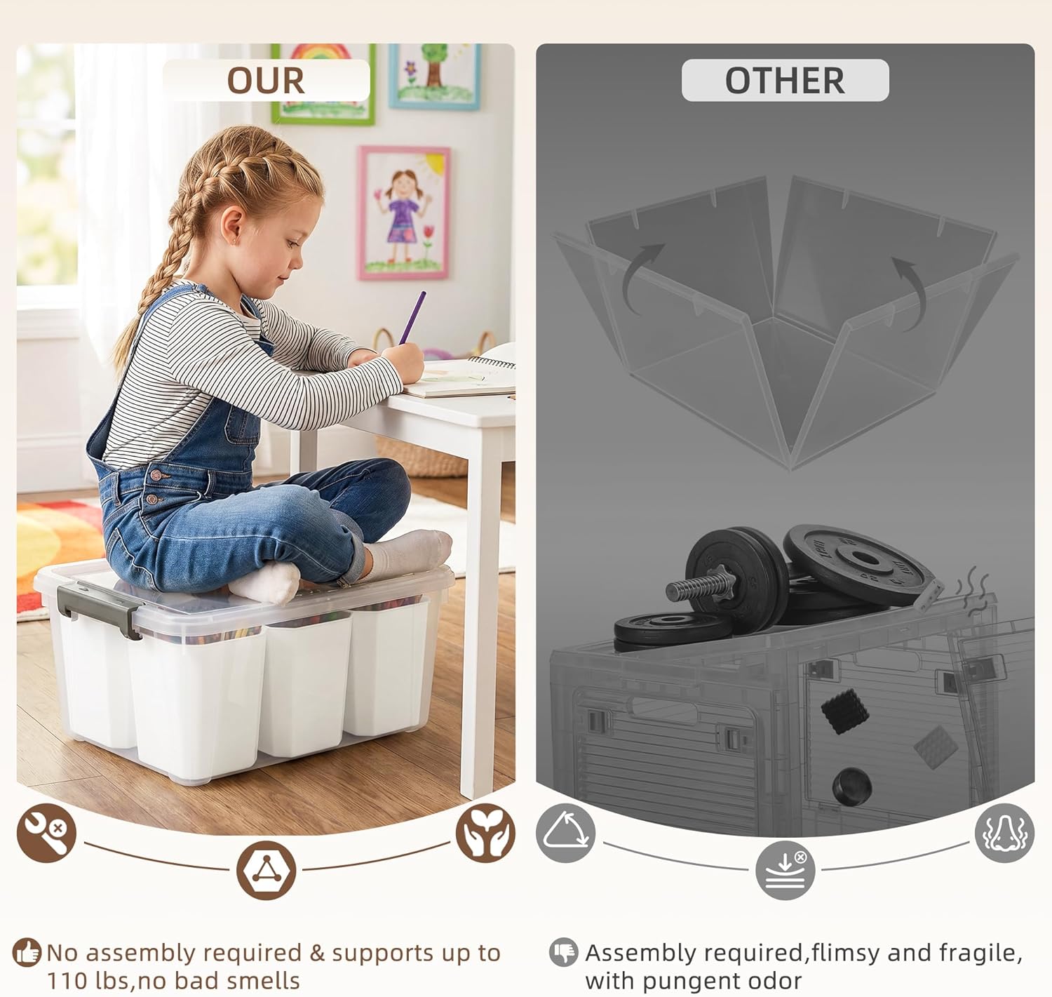 Thumbnail 5 de Citylife 17 QT Storage Bin